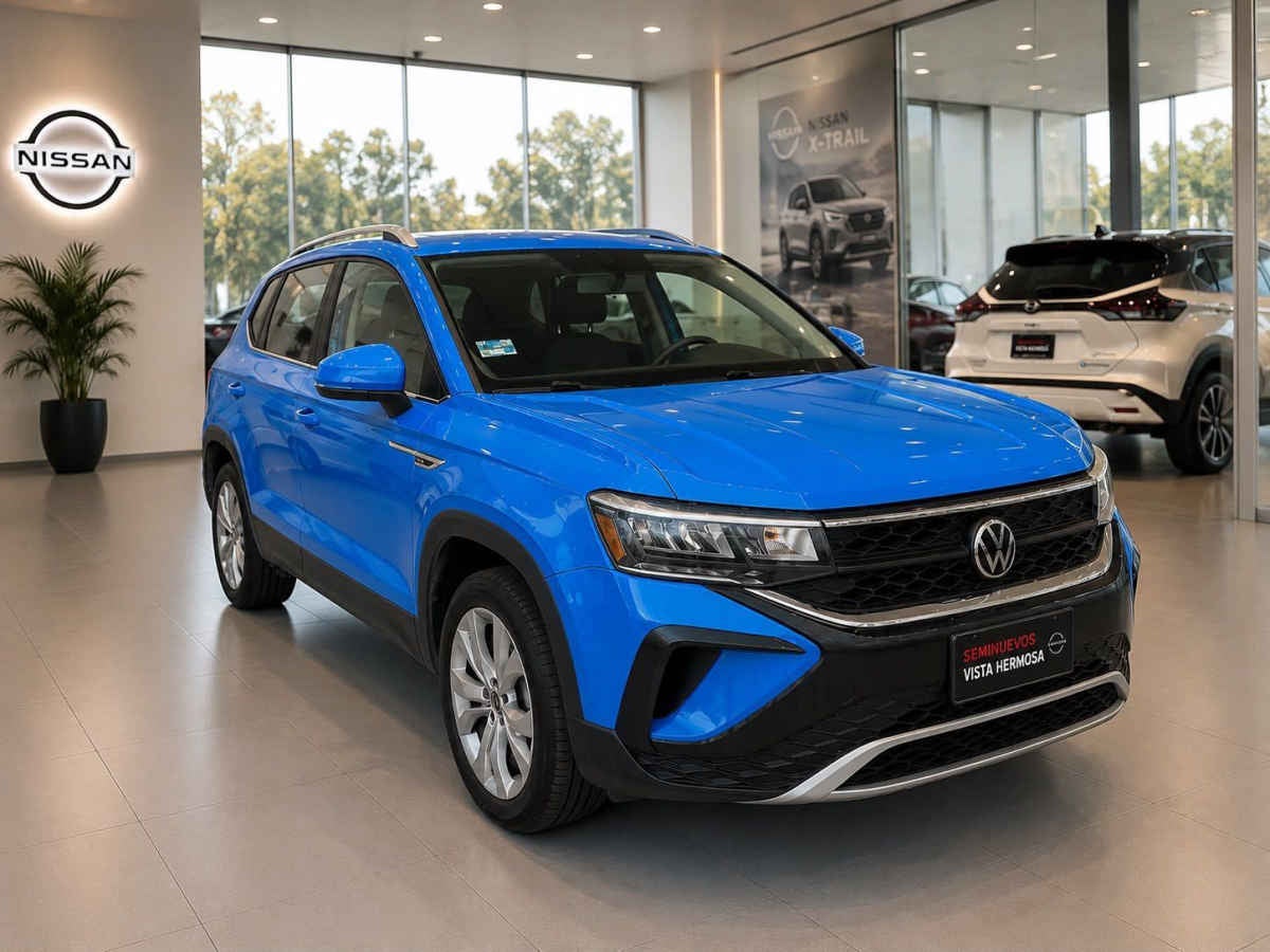 2022 Volkswagen TAOS 5 PTS COMFORTLINE 14L TA PIEL F LED RA-18