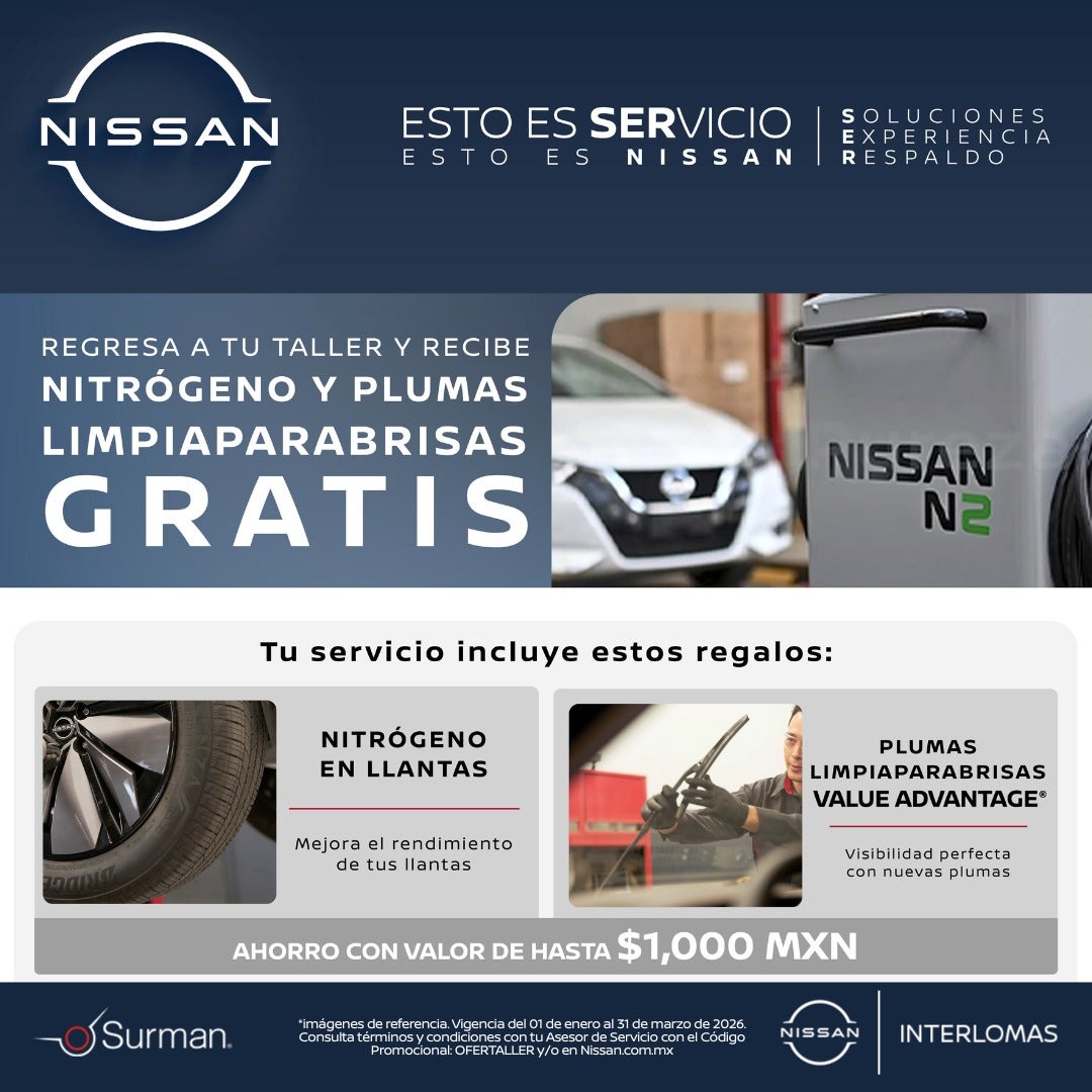 EN NISSAN INTERLOMAS PREMIAMOS TU LEALTAD