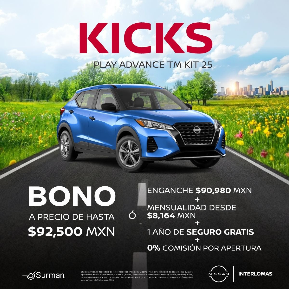 ESTRENA UN NISSAN KICKS