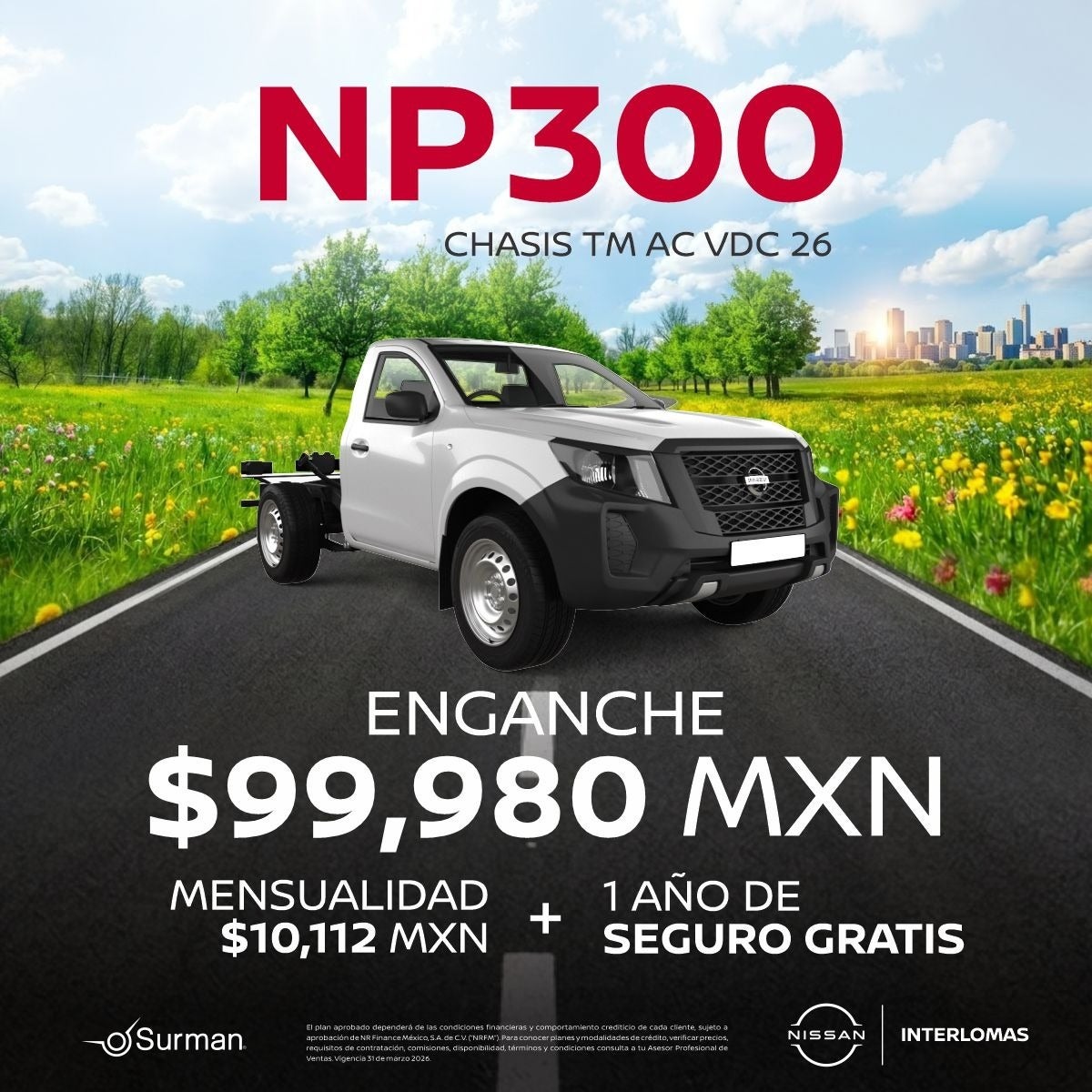 EL MOMENTO PERFECTO PARA ESTRENAR UN NISSAN NP300 HA LLEGADO