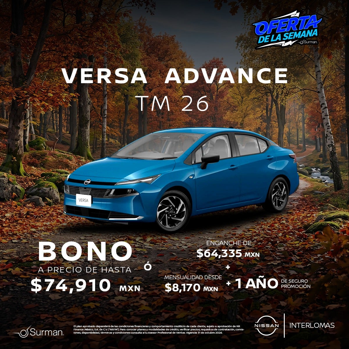 EL MOMENTO PERFECTO PARA ESTRENAR UN NISSAN VERSA HA LLEGADO