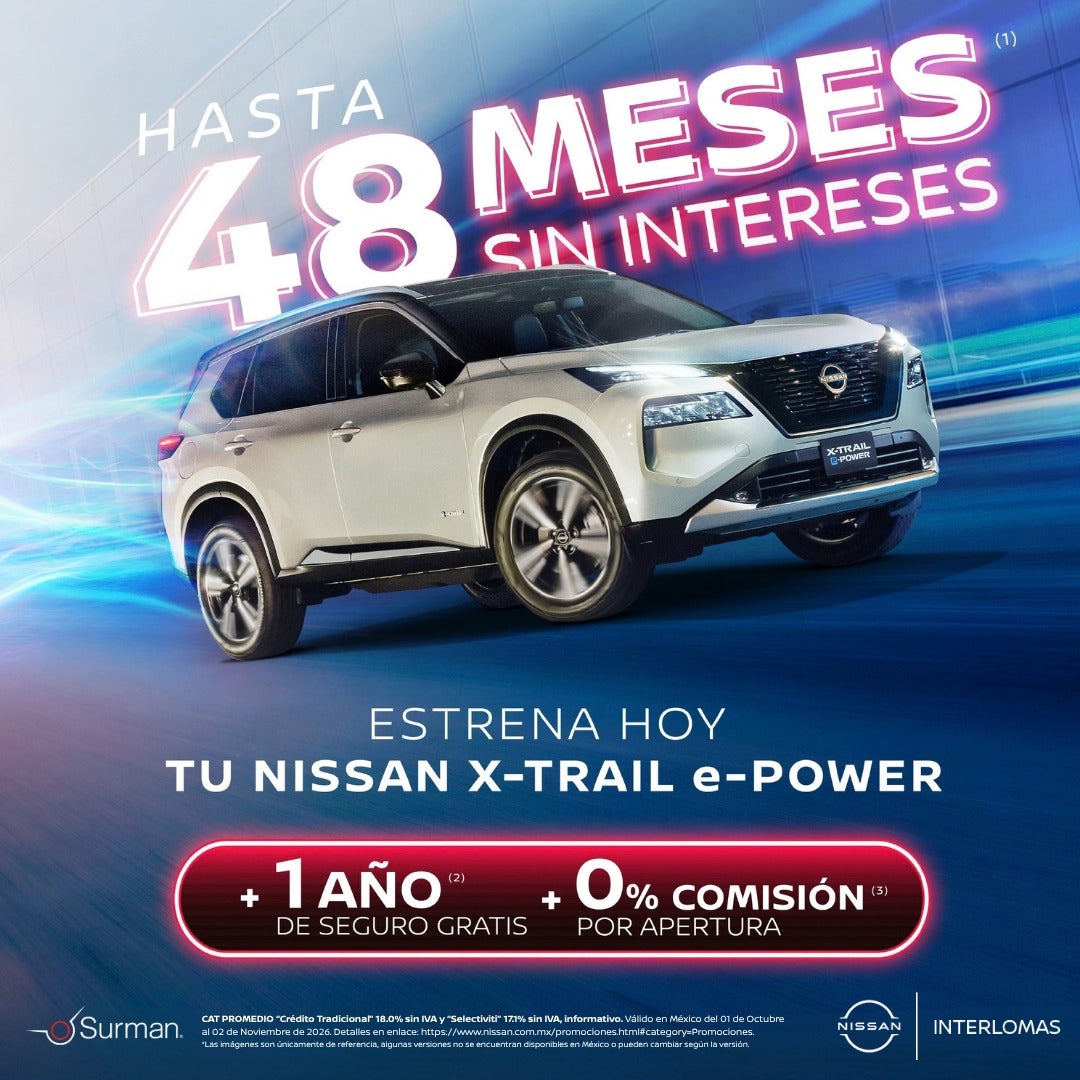 ESTRENA UN NISSAN X-TRAIL e-POWER